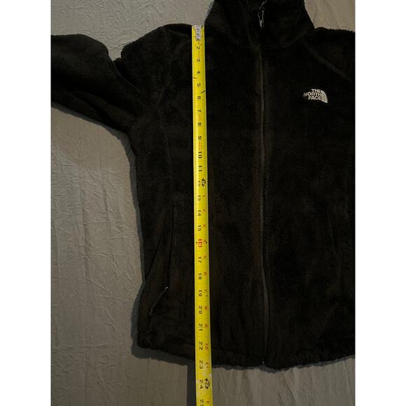 The North Face Women’s Full Zip Fleece Jacket Black Soft Plush S Small - Picture 6 of 7